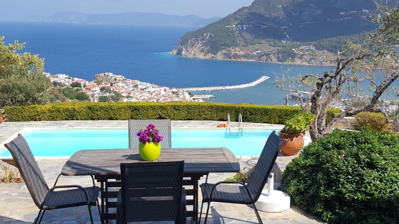 Danai Villa Skopelos Town Exterior foto